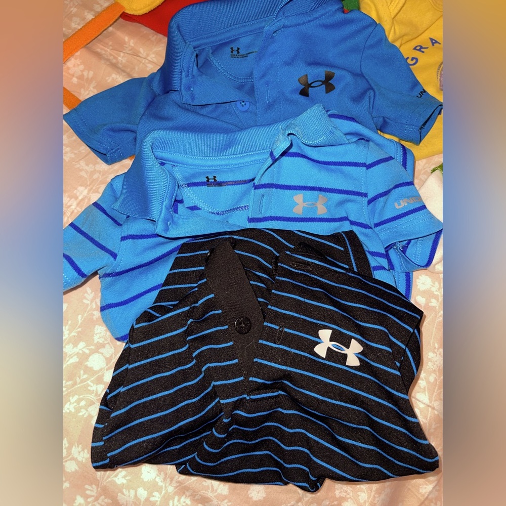 Under armor baby boy bodysuits